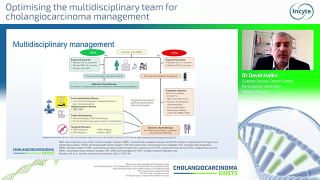 Optimising the multidisciplinary team for cholangiocarcinoma management Thumbnail