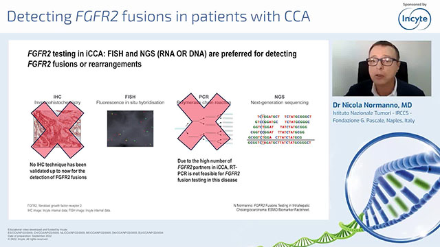 Detecting FGFR2 fusions in patients with CCA Thumbnail